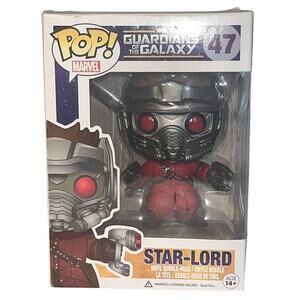 Funko Pop! Marvel: Guardians of the Galaxy - STAR-LORD Vinyl Bobble-Head #47